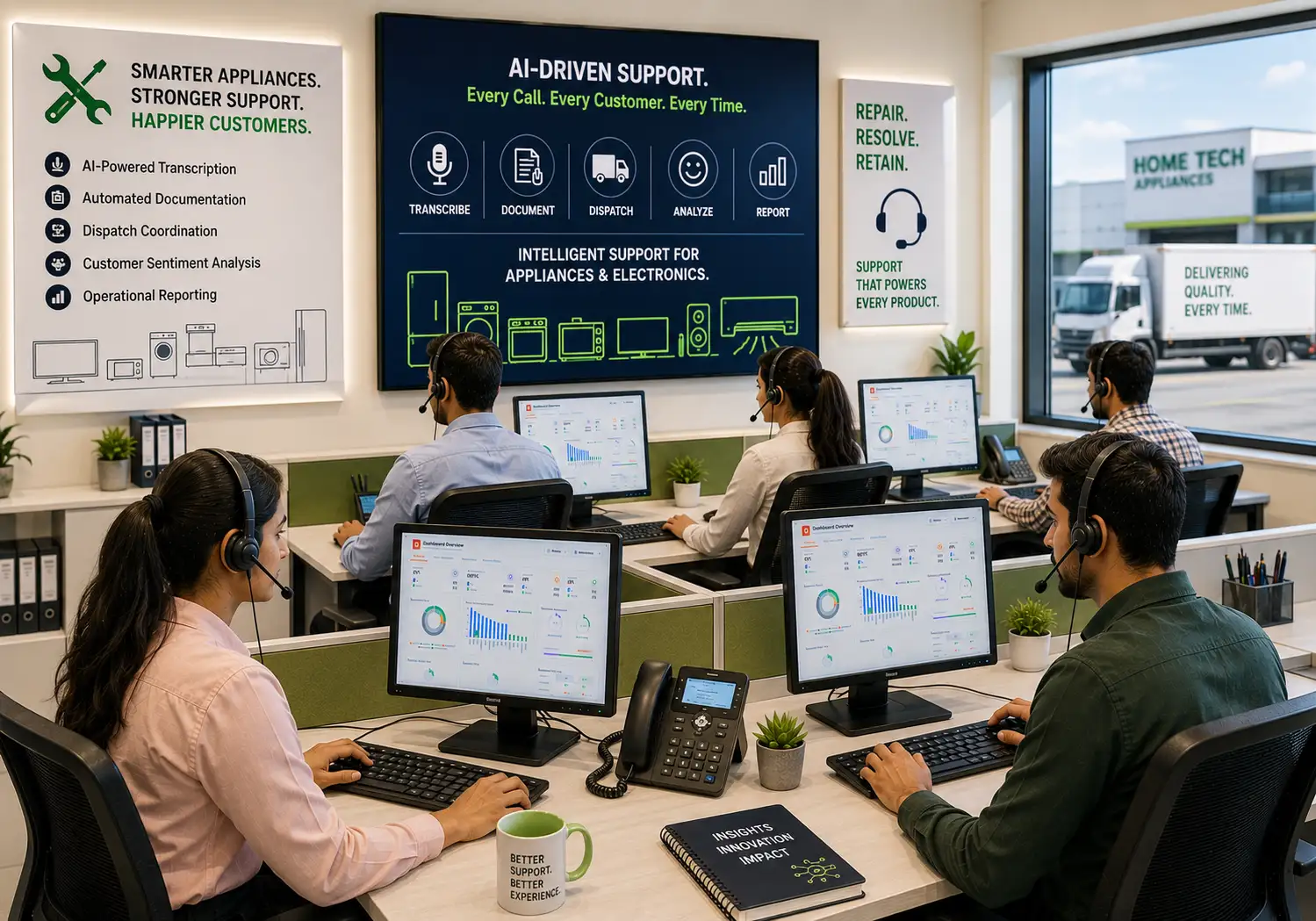 AI analytics for appliance manufacturers