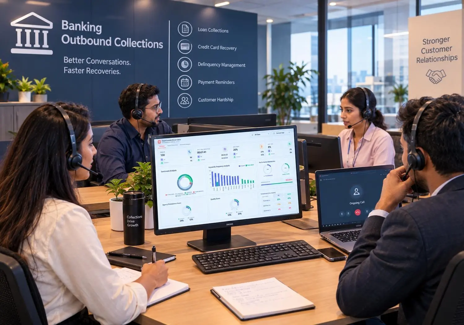 AI call analytics for Collection Agencies & Banking Partners