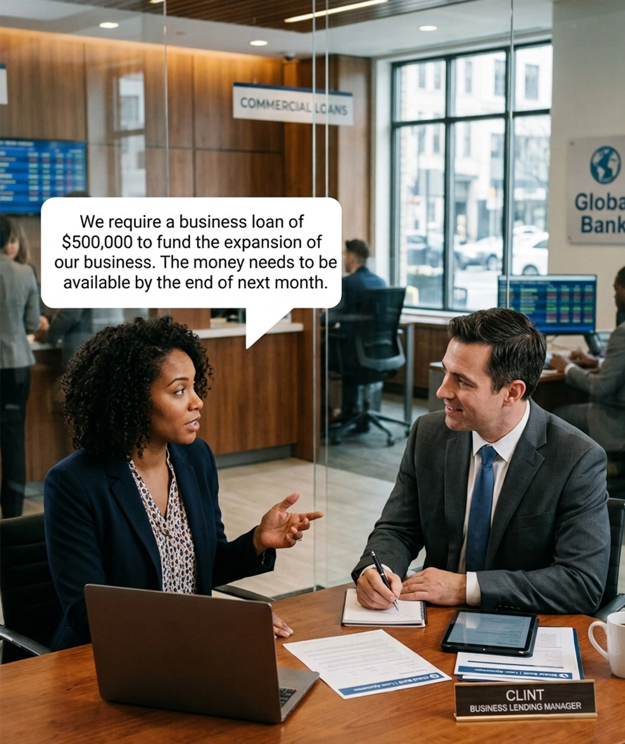 Business Loan & Financial Service Requests