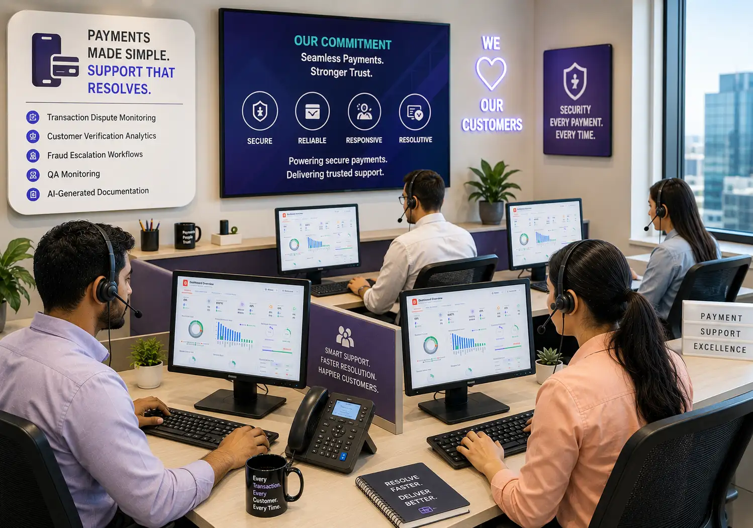 Digital banking customer support with AI