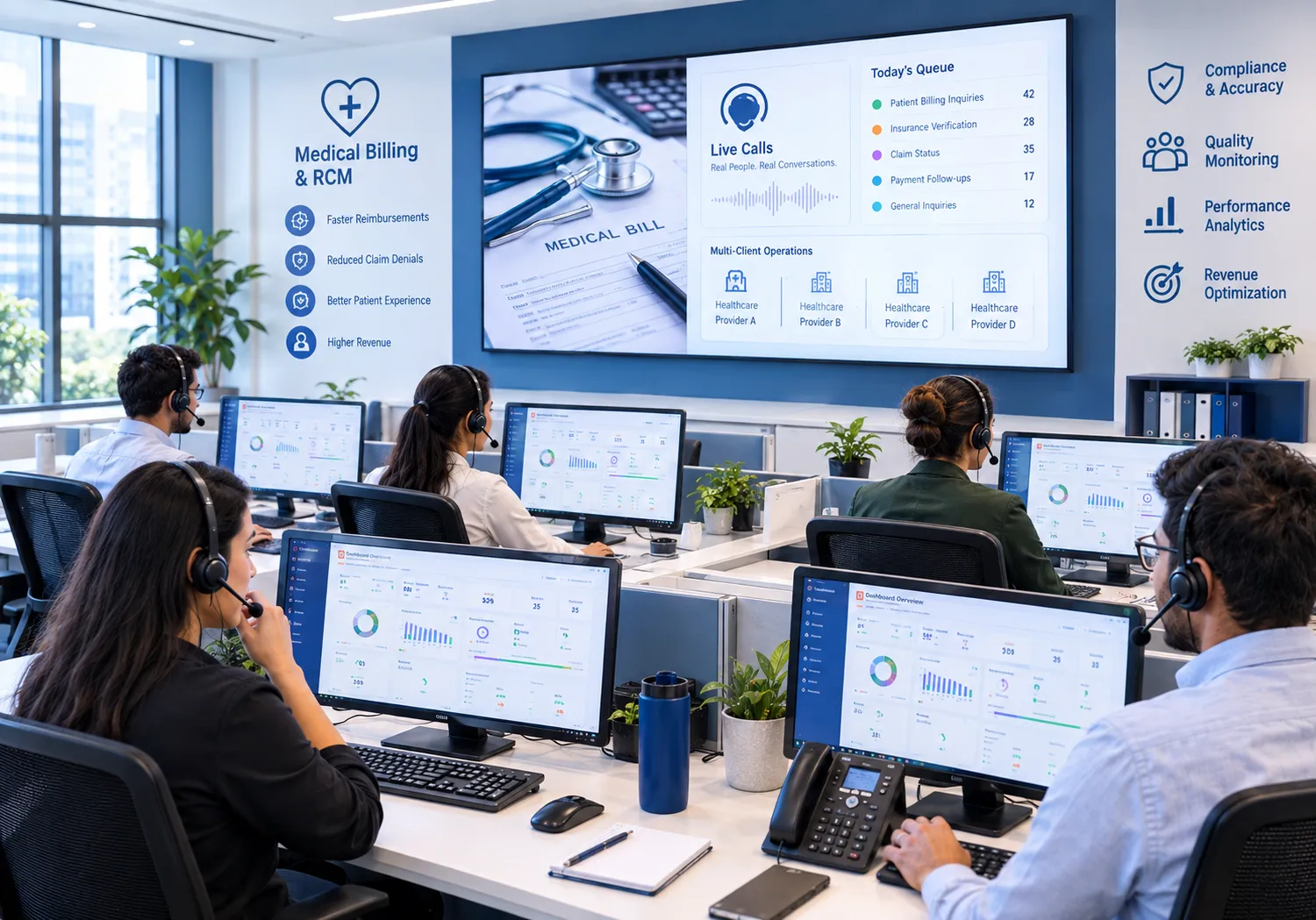Medical Billing & RCM Companies AI Call Analytics