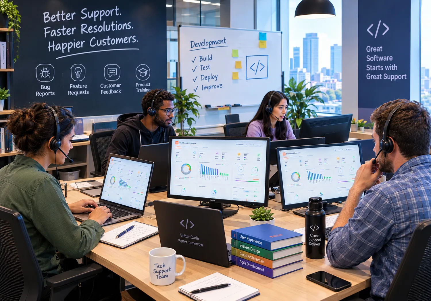 Software development AI call analytics