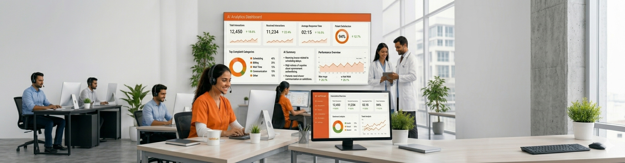 AI-powered conversation intelligence providing real-time insights and operational visibility